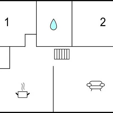 Awesome In With Kitchen Appartement *